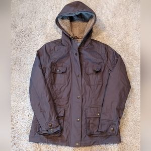 COPY - COPY - Boden Women’s Sherpa Lined Utility Jacket Coat Size 6 Drawcord He…